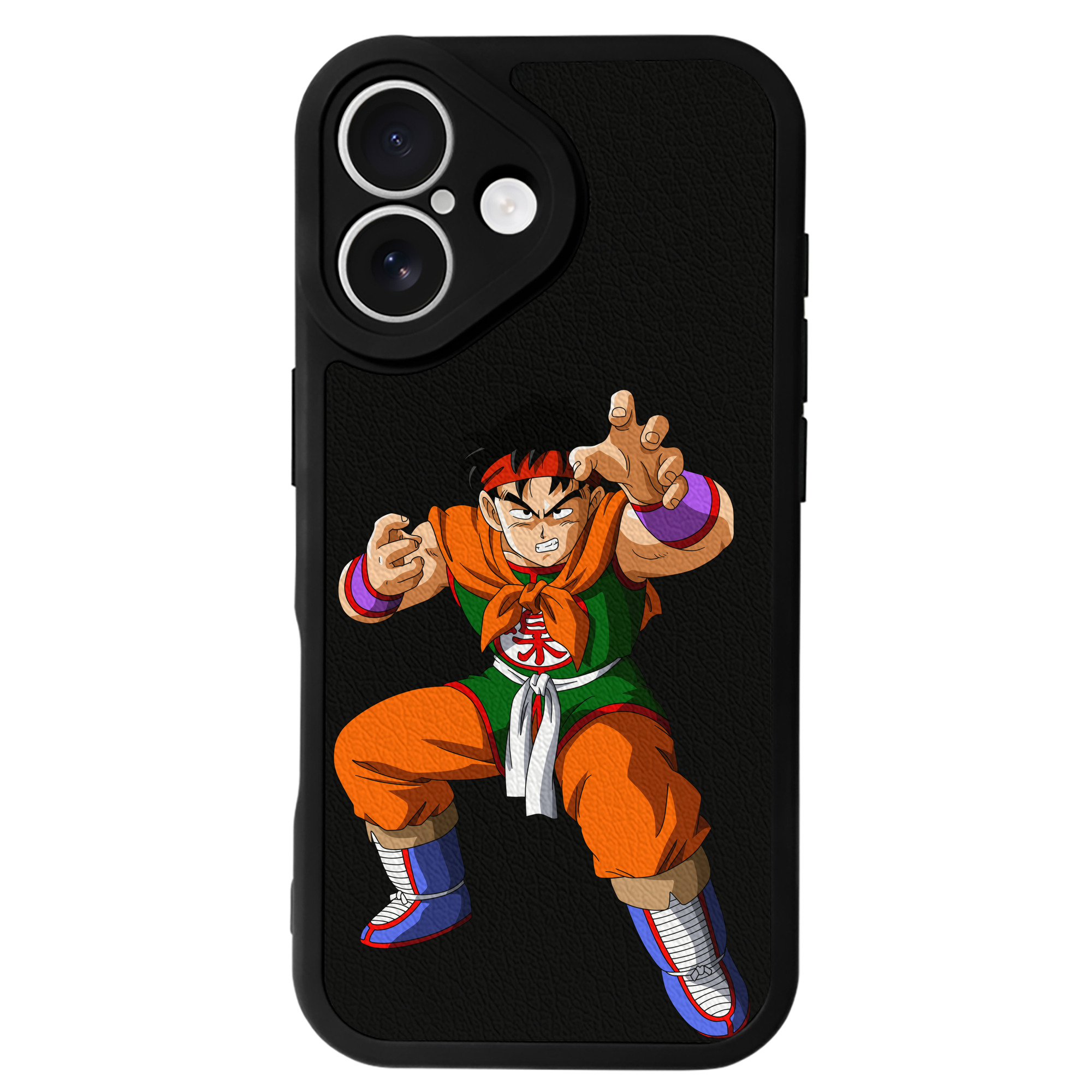 （画像用） ドラゴンボール DRAGON BALL 【iPhone 16シリーズ対応】シリコンスマホケース（レザー調） 材質：シリコン